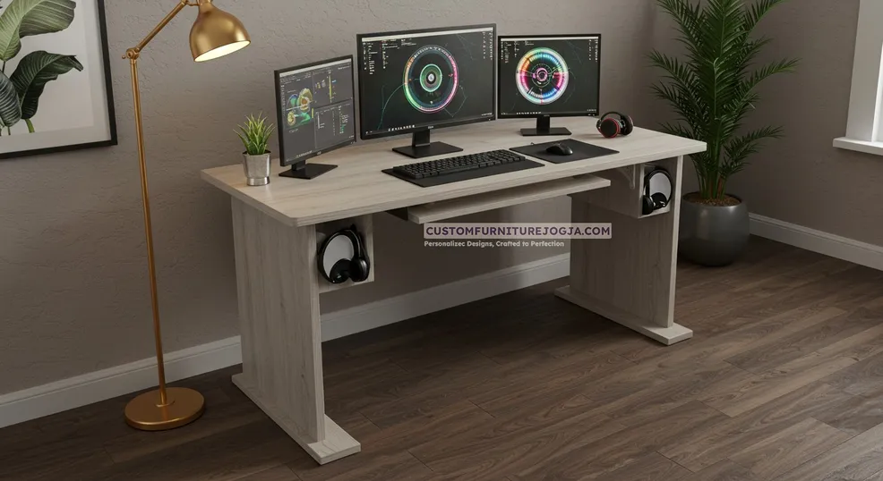 Jasa Pembuatan Meja Gaming Jogja